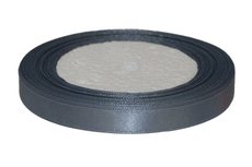 Grijs enkelzijdig satijnband 10 mm (ca. 22 m) Grijs enkelzijdig satijnband 10 mm (ca. 22 m)