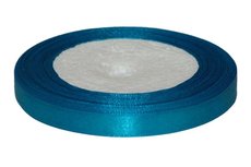 Petrol enkelzijdig satijnband 10 mm (ca. 22 m) Petrol enkelzijdig satijnband 10 mm (ca. 22 m)