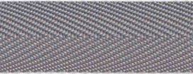 Grijs keperband 25 mm (ca. 45 m) Grijs keperband 25 mm (ca. 45 m)