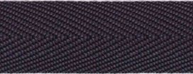 Donker blauw keperband 25 mm (ca. 45 m) Donker blauw keperband 25 mm (ca. 45 m)