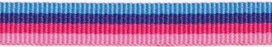 Licht blauw-donker blauw-donker roze-licht roze streep grosgrain/ribsband 10 mm (ca. 25 m) Licht blauw-donker blauw-donker roze-licht roze streep grosgrain/ribsband 10 mm (ca. 25 m)