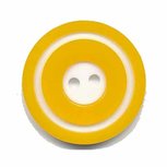 Knoop 'donut' groot geel 25 mm (ca. 25 stuks) Knoop 'donut' groot geel 25 mm (ca. 25 stuks)