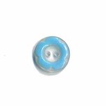 Bloemknoop met opstaande rand blauw 11 mm (ca. 100 stuks) Bloemknoop met opstaande rand blauw 11 mm (ca. 100 stuks)