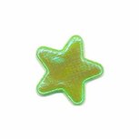 Applicatie glim ster groen klein 25 mm (ca. 25 stuks) Applicatie glim ster groen klein 25 mm (ca. 25 stuks)