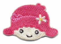 Applicatie meisje roze (5 stuks) Applicatie meisje roze (5 stuks)
