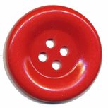 Grote knoop rood 50 mm (10 stuks) Grote knoop rood 50 mm (10 stuks)