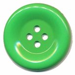 Grote knoop licht groen 50 mm (10 stuks) Grote knoop licht groen 50 mm (10 stuks)