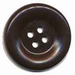 Grote knoop bruin 50 mm (10 stuks) Grote knoop bruin 50 mm (10 stuks)