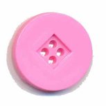 Knoop retro roze 25 mm (ca. 25 stuks) Knoop retro roze 25 mm (ca. 25 stuks)