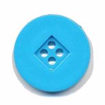 Knoop retro blauw 25 mm (ca. 25 stuks) Knoop retro blauw 25 mm (ca. 25 stuks)