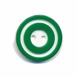 Knoop 'donut' middel donker groen 20 mm (ca. 25 stuks) Knoop 'donut' middel donker groen 20 mm (ca. 25 stuks)