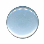 Knoop glans licht blauw 25 mm (ca. 25 stuks) Knoop glans licht blauw 25 mm (ca. 25 stuks)