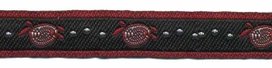 Zwart-bordeaux-licht grijs sierband 12 mm (ca. 22 m) Zwart-bordeaux-licht grijs sierband 12 mm (ca. 22 m)