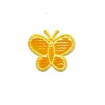 Applicatie glim vlinder geel klein 20 x 20 mm (ca. 25 stuks) Applicatie glim vlinder geel klein 20 x 20 mm (ca. 25 stuks)