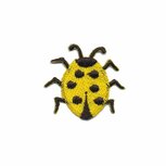Opstrijkbare applicatie lieveheersbeestje geel (5 stuks) Opstrijkbare applicatie lieveheersbeestje geel (5 stuks)
