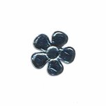 Applicatie glim bloem zilver klein 20 mm (ca. 25 stuks) Applicatie glim bloem zilver klein 20 mm (ca. 25 stuks)