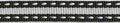 Zwart-wit stippel/streep grosgrain/ribsband 10 mm (ca. 25 m)
