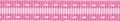Roze-wit stippel/streep grosgrain/ribsband (ca. 25 m)