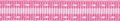 Roze-wit stippel/streep grosgrain/ribsband (ca. 25 m)