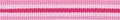 Licht roze-wit-donker roze streep grosgrain/ribsband 10 mm (ca. 25 m)
