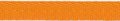 Oranje keperband 10 mm (ca. 25 m)