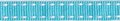 Licht blauw-wit stippel grosgrain/ribsband 10 mm (ca. 25 m)