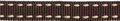 Bruin-creme stippel grosgrain/ribsband 10 mm (ca. 25 m)