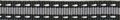 Zwart-grijs-wit stippel/streep grosgrain/ribsband 10 mm (ca. 25 m)