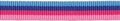Licht blauw-donker blauw-donker roze-licht roze streep grosgrain/ribsband 10 mm (ca. 25 m)