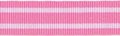 Roze-wit streepband 19 mm (ca. 45 m)