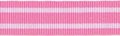 Roze-wit streepband 19 mm (ca. 45 m)