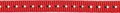 Rood band met zilverdraad 7 mm (ca. 25 m)