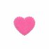 Applicatie glim hart fuchsia klein 20 x 20 mm (ca. 100 stuks)_