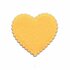 Applicatie glim hart oranje middel 35 x 30 mm (ca. 25 stuks)_